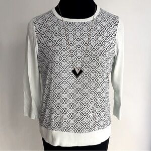 ANN TAYLOR Two Tones Sweater